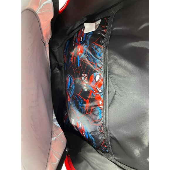 Marvel Spider-Man Raised Mask Light Up 17" Kids School Backpack - Picture 14 of 16
